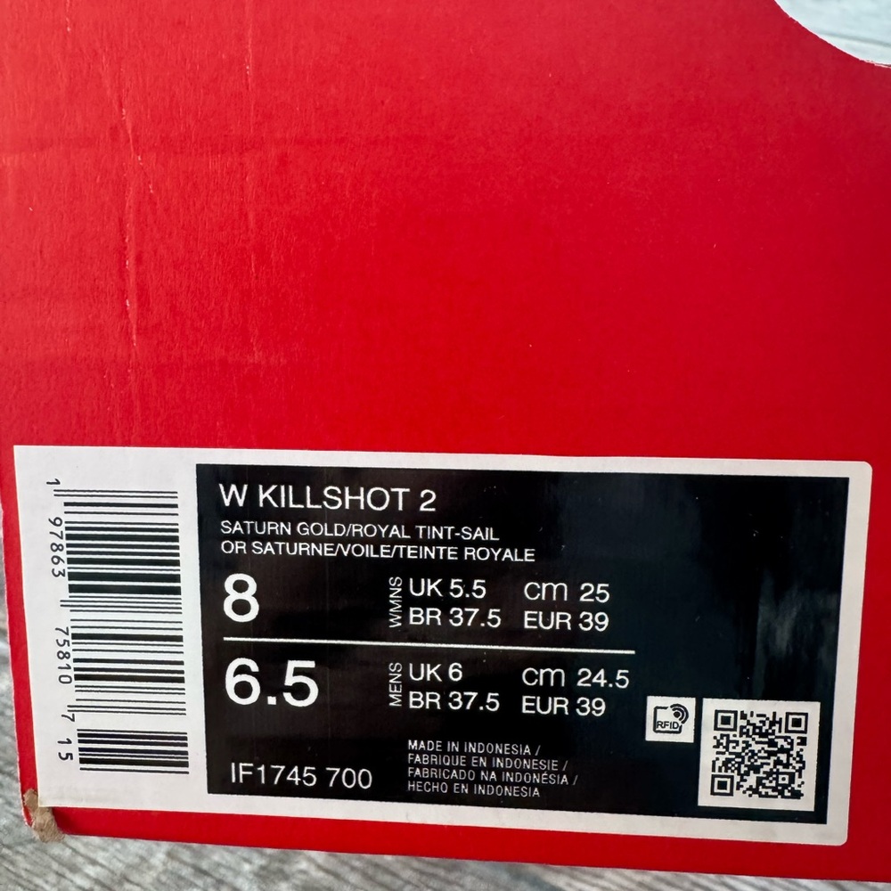 Brand New Nike Killshot 2 Women's Shoes “ Saturn Gold” IF1745-700 - Picture 8 of 8